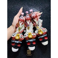 THAI AMULET 鲁士魄布周十面派金身 Lersi Por Phu Jao Saming Prai Statue