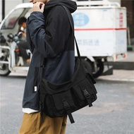 sling bag sling bag man Messenger Bag Men Style Street Wear Tooling High-End Feeling Large-Capacity 