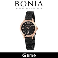 [Official Warranty] Bonia BNB10566-2033 Jam Tangan Bonia Women's 30mm Stainless Steel Watch Water Re