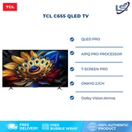 TCL 50" 55" 65" 75" 85" 98" C655 4K UHD QLED Google TV 50C655 55C655 65C655 75C655 85C655 98C655