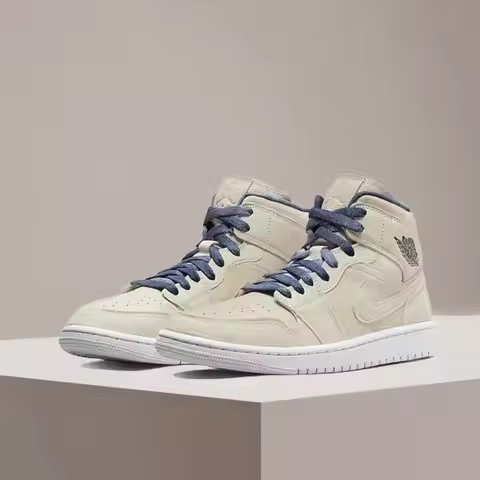 Nike Jordan 1 Retro High-Top Breathable Anti-Slip Durable Basketball Sneakers Unisex Style DM9126-10