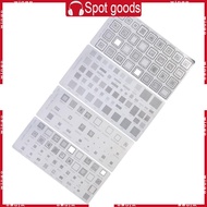 WIN 4 Pieces Universal BGA Stencil for Computer Maintenance Multifunctional