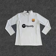 2324 Bazaar Training Jersey Royal Malaysia Football Half Zipper Long-Sleeved Sports Top Moisture-