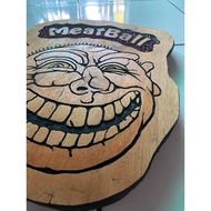 Meatballs Wood Craft