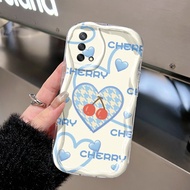 Phone Case For OPPO A74 4G A95 4G F19 F19s Reno 6 Lite Case Phone Case Softcase Beautiful Love Patte