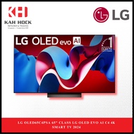 LG OLED65C4PSA 65" CLASS LG OLED EVO AI C4 4K SMART TV 2024 + 3 YEARS WARRANTY