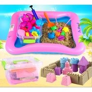Kinetic sand set for children