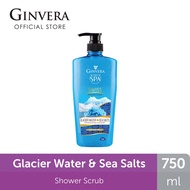 [Shop Malaysia] ginvera world spa swiss shower scrub - glacier water &amp; sea salts (750ml)