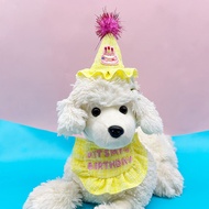 Dog Birthday Party Decorations Dog It's My Birthday Bandana and Hat for Pet Birthday Party Dress up