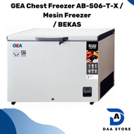 GEA Chest Freezer AB-506-T-X / Mesin Freezer / BEKAS / LIKE NEW