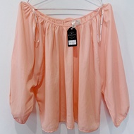 WOMEN'S T-SHIRT - FOREVER 21 EXCLUSIVE - SIZE L (170/98A) - ROUND NECK - HALF SLEEVES - POWDER PINK 