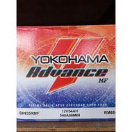 DIN55 / DIN55R / DIN55L YOKOHAMA ADVANCE MF Battery Car Battery Bateri Kereta 汽车电池