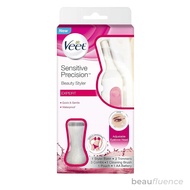 Veet Sensitive Precision Electric Hair Trimmer & Shaper Beauty Styler Expert for Eyebrows, Facial Ha