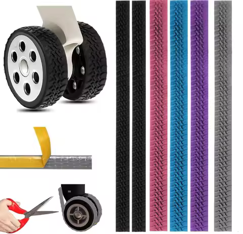 4PCS Luggage Wheels Covers Luggage Wheel Silent Protector Covers Silicone Suitcases Wheel Protector 