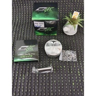 Sonic Piston CK 58-62 Mm 13 Bolt 4 Valves (Convex Head Shape) For W125 3 Strokes And 5 Original Valv