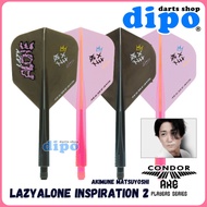 CONDOR AXE LAZYALONE 2 ( Akimune Matsuyoshi Model ) - CONDOR AXE Hard Material Darts Flight