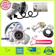 BRUSH CUTTER (TL33/TL43): GEAR CASE ASSY 26mm 7T/ KEPALA GEAR CASE MESIN RUMPUT TB33 TB43 Tanaka Mit