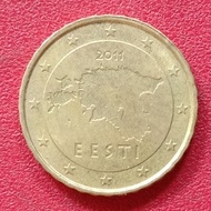 koin Estonia 10 Euro Cent 2009-2020