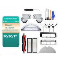 Xiaomi 1C/2C/1T Sweeping Robot Accessories Main Brush Filter Dust Box Water Tank Drive Wheel