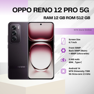โทรศัพท์มือถือ OPPO Reno 12 Pro 5G - ออปโป้ หน้าจอ 6.7 นิ้ว Ram 12GB/Rom 512GB รับประกันศูนย์ 1 ปี