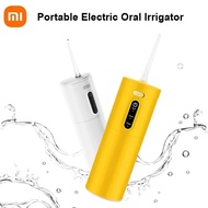 Xiaomi Electric Oral Irrigator Tooth Cleaner Rechargeable Water Jet Tooth Cleaner Dental Floss Portable Ultrasonic Oral Flusher