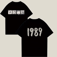 1989 (Taylor's Version) Charcoal Photo T-Shirt Cotton Short Sleeve