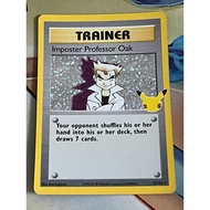 Pokemon TCG 25th Anniversary - Imposter Professor Oak - 73/102 - Holo Rare (Classic Collection)