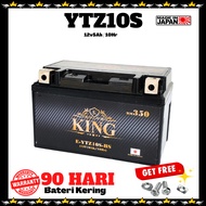 KING BATERI YTZ10S MOTOR BATTERY YAMAHA MT07 MT09 MT10 KAWASAKI H2 H2R CB500 CDR500 690 DUKE 690