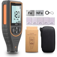 Digital Coating Thickness Gauge for Cars Fe/NFe Detection Backlit LCD Automotive Coating Thickness T