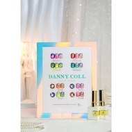 สีเจลลูกแก้วแคทอาย เซต8สี ยาทาเล็บเจล แถมชาร์ต Danny Coll - N48 Meteor double light cat