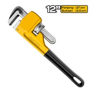 Kunci Pipa Ukuran 8/10/12/14/18/24/36 Inch Pipe Wrench Kunci Ledeng Bahan Kuat Anti Karat - 6549
