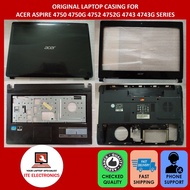 ORIGINAL ACER ASPIRE 4750 4750G 4752 4752Z 4752G 4743 4743G LCD FRONT CASING A / BEZEL B / PALMREST 