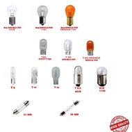 Universal Car Halogen Bulb - T5 / T10 / T15 / 4038 / 1156 / 1141 / 1016 / T20 /