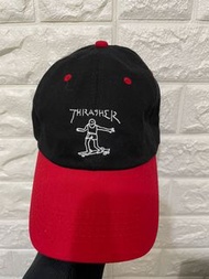Thrasher老帽 黑紅撞色