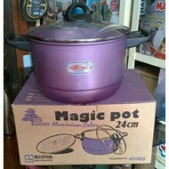 Steamer Magic Pot 26cm Maspion Glass Lid