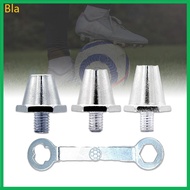 Bla 12Pcs Aluminum Football Boot Spikes Soccer Stud Replacement Football Cleats Stud Soccer Boot Cle