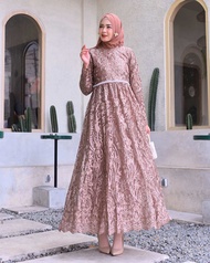 Gamis Princes Ricis | Gamis| Gamis Kondangan|Gamis Jumbo|Gamis Tile Dot|Gamis Brukat Modern|Gamis Br