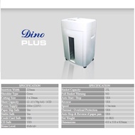 PAPER SHREDDER DINO PLUS (Cross Cut) Heavy Duty