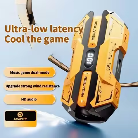 Bumblebee Wireless Earphones Bluetooth Low Latency Gaming Earbuds HIFI Sound Music Headphones Long E