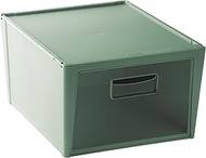 Snips, Yoga Storage Box, 15 L, Organiser Box, Space-Saving Plastic Box, Green, 37 x 27.7 x 33 cm, Fr