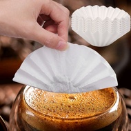 50pcs/Set Cake Cup Paper - Coffee Filter Paper - Disposable - B75 Coffee Dripper - Hand Brewed Coffee Accessories - Coffee Filter Tool - 1-2 Cup Wave Dripper - for Coffee Machine