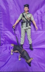 劉德華 警察與警犬 12吋figure公仔