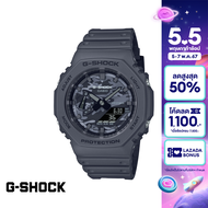 CASIO นาฬิกาข้อมือผู้ชาย G-SHOCK YOUTH รุ่น GA-2100CA-8ADR วัสดุเรซิ่น สีเทา