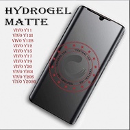 Anti-scratch JELLY HYDROGEL MATTE VIVO IQOO 10 10PRO 11 1213 Z7 Z7X Z7i Z9X Z9 YO2 Y11 Y12i Y12S Y12