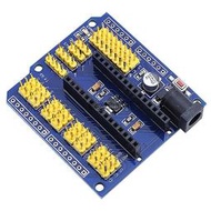 ARDUINO Nano V3擴展板 輸入DC5-9V有電源管理 自行焊排針後可用於UNO