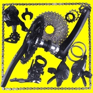 CLEARANCE LTWOO 3X10 2x11 a11 MTB  24 32 42T triple crankset Deore 30s sram SHIMANO DEORE groupset