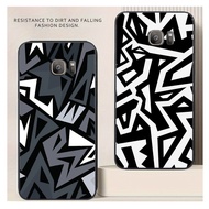 Samsung NOTE 5 / S6 / S6 EDGE / S7 / S7 EDGE case with simple, luxurious pattern to protect the came