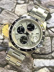 🌈🌈新返貨啦🌈🌈原裝銀面🤍🖤黑圈 40mm 淨錶 🩶🩶Tudor Prince Date 79260 連原裝Tudor 78400鋼板帶🩶🩶VU2952（廣華街店）