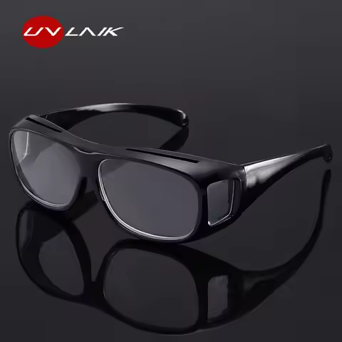 UVLAIK Fashion Reading Glasses Big Vision 1.6 1.8 times Magnifies Vision Presbyopia Eyewear +250 +30