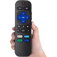 Universal TV Remote for All Roku TV,Replacement for TCL Sharp Roku Remote with Video Buttons